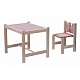 Набор игровой мебели стол+стул Гном МАЛЫШ-2 оптом