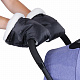 Муфта - рукавички для рук на коляску (мех) оптом