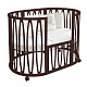 Кровать детская Indigo Нарру Bambini 7в1 (круг/овал, манеж, 2 кресла, стол) оптом