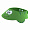 Цвет: зеленый Ящерка арт.RBC-492-G